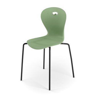 Stol Karoline 4 large 45 cm svart