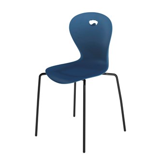Stol Karoline 4 large 45 cm svart