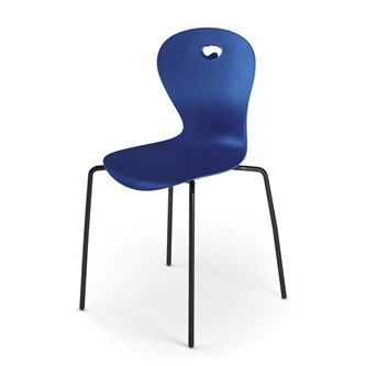 Stol Karoline 4 large 45 cm svart