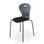 Stol Karoline 4 large 45 cm svart