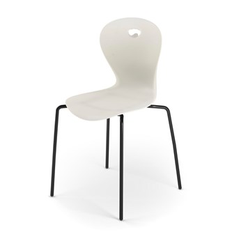 Stol Karoline 4 large 45 cm svart
