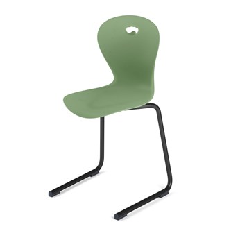 Stol Karoline D medium 45 cm svart