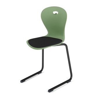 Stol Karoline D medium 45 cm svart