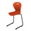 Stol Karoline D medium 45 cm svart