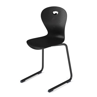 Stol Karoline D medium 45 cm svart