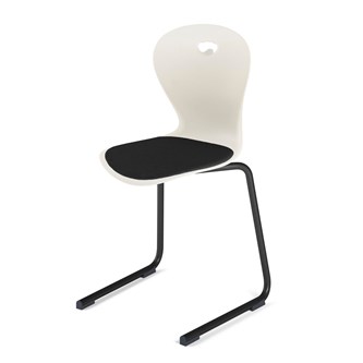 Stol Karoline D medium 45 cm svart