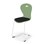 Stol Karoline C large 45 cm hvit
