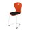 Stol Karoline C large 45 cm hvit