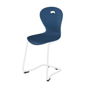 Stol Karoline C large 45 cm hvit