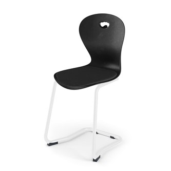 Stol Karoline C large 45 cm hvit