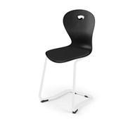 Stol Karoline C large 45 cm hvit