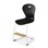 Stol Karoline C large 65 cm hvit