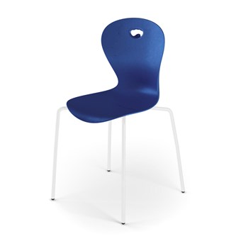 Stol Karoline 4 medium 37 cm hvit