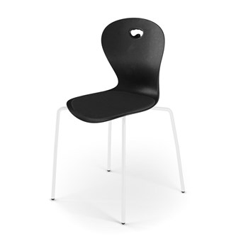 Stol Karoline 4 medium 37 cm hvit