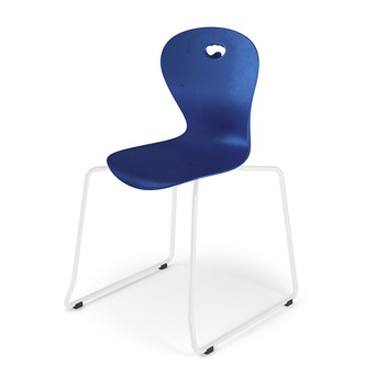 Stol Karoline meie large 45 cm hvit