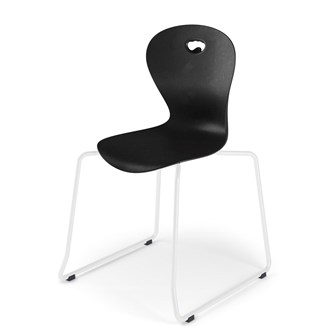 Stol Karoline meie large 45 cm hvit