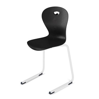 Stol Karoline D medium 45 cm hvit