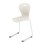 Stol Karoline D medium 45 cm hvit