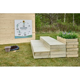 Urban scenemodul kvadrat 50x50m