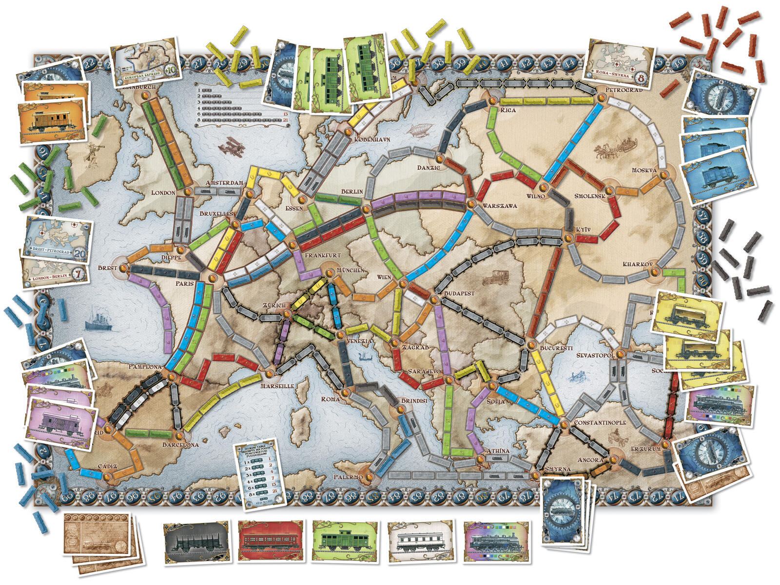 Ticket to ride Europe - Lekolar