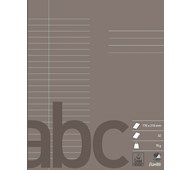 Arbeidsbok 17x21 cm ulinjert/linjert 31 mm 24 blad 25 stk/pk