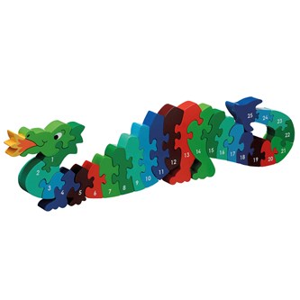 Puslespill drage 1-25