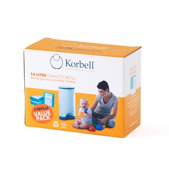 Refill til bleiebøtte Korbell art.nr. 124607