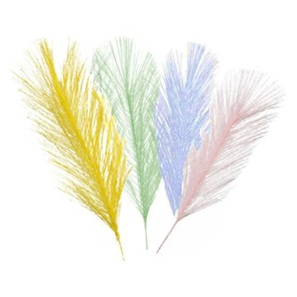Fjær syntetiske 5 stk