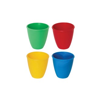 Lekeservise kopper 4 stk