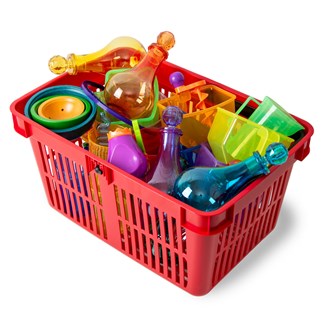 Utendørspakke vannlek og utforskning 30 deler