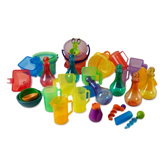 Utendørspakke vannlek og utforskning 30 deler