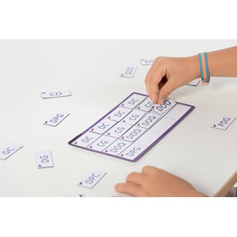 Visuell trening - versaler A-Z