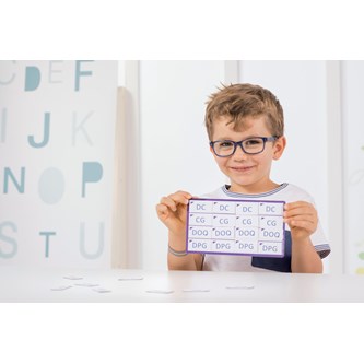 Visuell trening - versaler A-Z