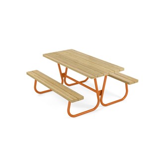 Rørvik piknikbord furu 160x70xh72 cm