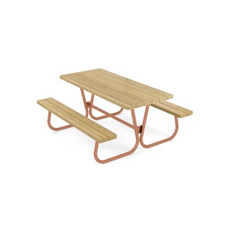Rørvik piknikbord furu 160x70xh72 cm