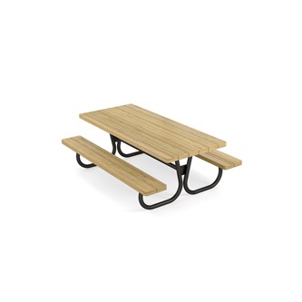 Piknikbord Rørvik furu 160x70x55 cm