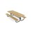 Rørvik piknikbord furu 200x70xh55 cm