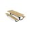 Rørvik piknikbord furu 200x70xh55 cm