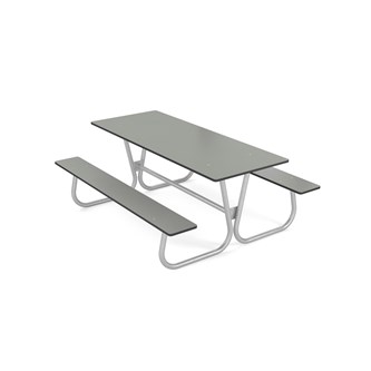 Rørvik piknikbord kompaktlaminat 180x70x70 cm