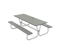 Rørvik piknikbord kompaktlaminat 200x70x70 cm