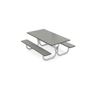 Rørvik piknikbord kompaktlaminat 140x70x53 cm