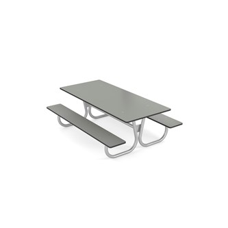 Rørvik piknikbord kompaktlaminat 160x70x53 cm