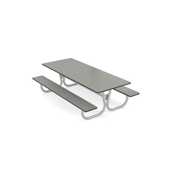 Rørvik piknikbord kompaktlaminat 180x70x53 cm