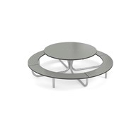 Piknikbord Rørvik kompaktlaminat Ø120xh53 cm