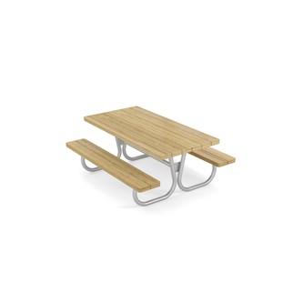 Rørvik piknikbord furu 140x70xh55 cm