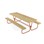 Rørvik piknikbord furu 233x70xh72 cm