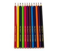 Fargeblyanter hexagonale 12 stk