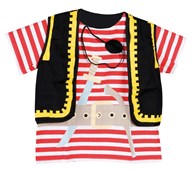 EDUCO Utkledningsdrakt pirat