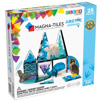 Magna-Tiles arktiske dyr 25 deler