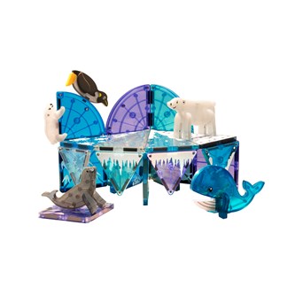 Magna-Tiles arktiske dyr 25 deler